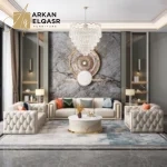 طقم كنب مودرن بتصميم فاخر وانيق