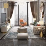 طقم كنب مودرن بتصميم فاخر وانيق