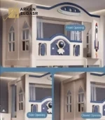 سرير نوم اطفال بتصميم متعدد