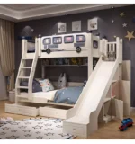 سرير نوم اطفال دورين متعدد الوظائف