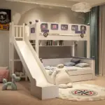 سرير نوم اطفال دورين متعدد الوظائف