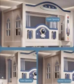 سرير نوم اطفال بتصميم متعدد