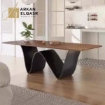 طاولة طعام بقاعدة مميزة