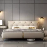 سرير بلمسات اوروبية حديثة