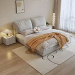 سرير مريح بوحدة تخزين مميزة