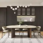 طاولة طعام مميزة مع كراسي