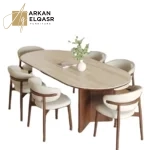 طاولة طعام مميزة مع كراسي