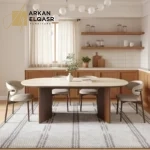 طاولة طعام مميزة مع كراسي