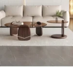 طقم طاولات قهوة بتصميم حديث