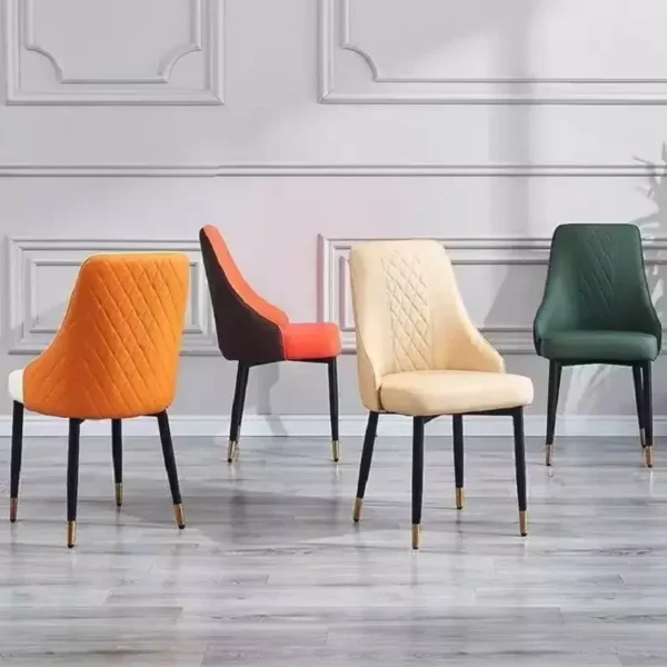 كرسي طاولة طعام بلمسة فخمة