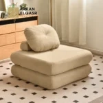 كنب مفرد بتصميم استرخائي