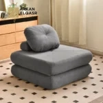 كنب مفرد بتصميم استرخائي