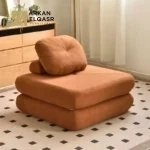 كنب مفرد بتصميم استرخائي