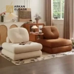 كنب مفرد بتصميم استرخائي