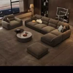 كنب زاوية بتصميم ظهر مريح