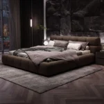 سرير لغرفة نوم بتصميم مميز