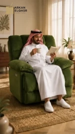 كرسي استرخاء مميز قابل للفرد والدوران