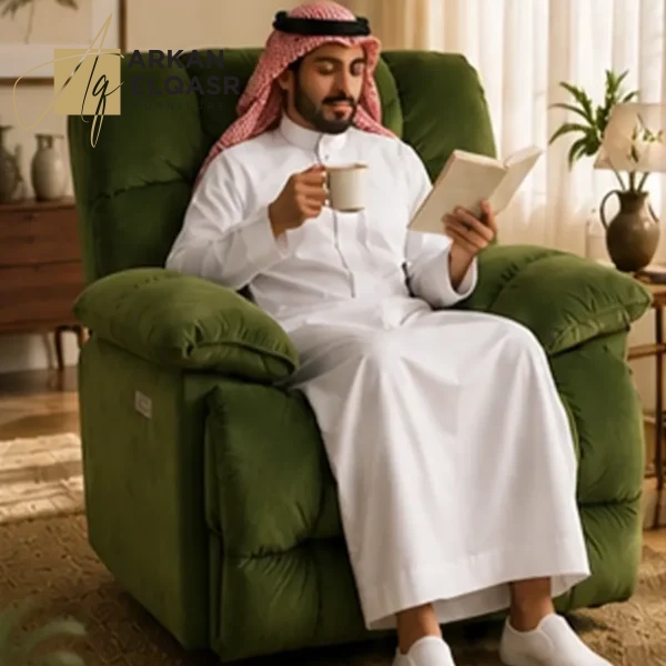 كرسي استرخاء مميز قابل للفرد والدوران