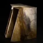 طاولة جانبية من استيل فاخر