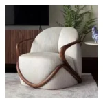 كرسي مفرد بتصميم بسيط