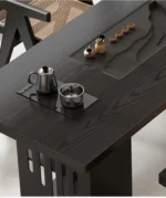 مكتب مع كرسي بتصميم ريفي