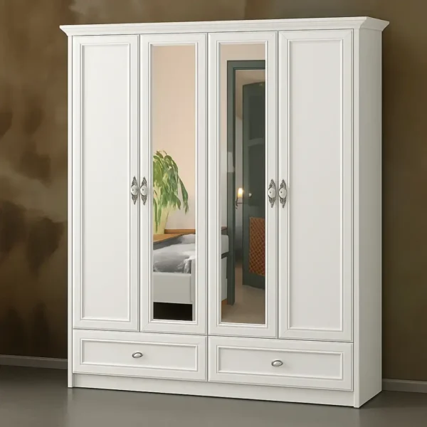 خزانة ملابس تتكون من وحدتين تخزين