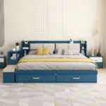 سرير بوحدات داخلية و جانبية