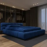 سرير مودرن بتصميم منخفض