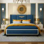 سرير فخم بتصميم مميز