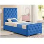 سرير من قماش ناعم عالي الجودة