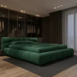 سرير مودرن بتصميم منخفض