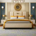 سرير فخم بتصميم مميز