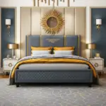 سرير فخم بتصميم مميز