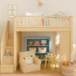 سرير مرتفع مميز بتصميم أمريكي