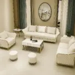 طقم كنب مودرن بتصميم رائع