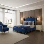 غرفة نوم كلاسيكية فاخرة بأناقة لا تضاهى