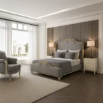 غرفة نوم كلاسيكية فاخرة بأناقة لا تضاهى