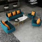 طقم كراسي وطاولة مخصص للكافيهات