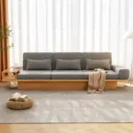 كنب خشب مودرن بتصميم اوروبي