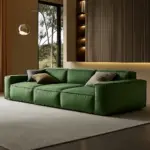 كنب مودرن من جلد بتصميم ايطالي