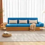 كنب خشب مودرن بتصميم اوروبي