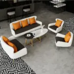 طقم كراسي وطاولة مخصص للكافيهات