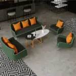 طقم كراسي وطاولة مخصص للكافيهات