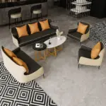 طقم كراسي وطاولة مخصص للكافيهات