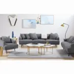 كنب مودرن ثلاثي مميز ومريح فاخر