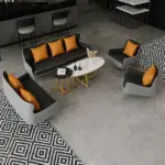 طقم كراسي وطاولة مخصص للكافيهات