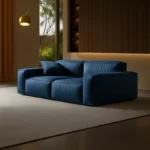 كنب مودرن من جلد بتصميم ايطالي