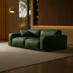 كنب مودرن من جلد بتصميم ايطالي