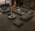 كنب زاوية بتصميم ظهر مريح