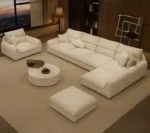 كنب زاوية بتصميم ظهر مريح